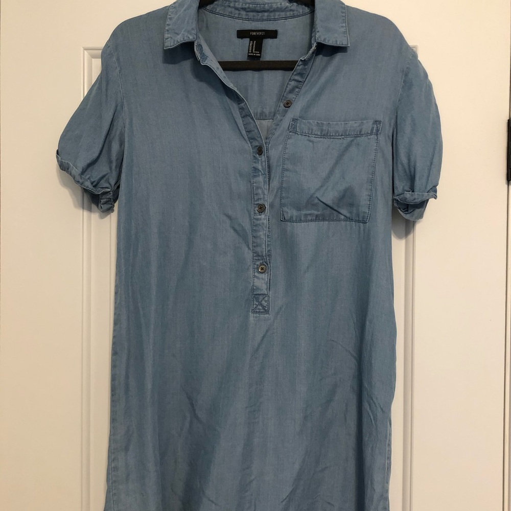 Blue mini dress from Francesca’s